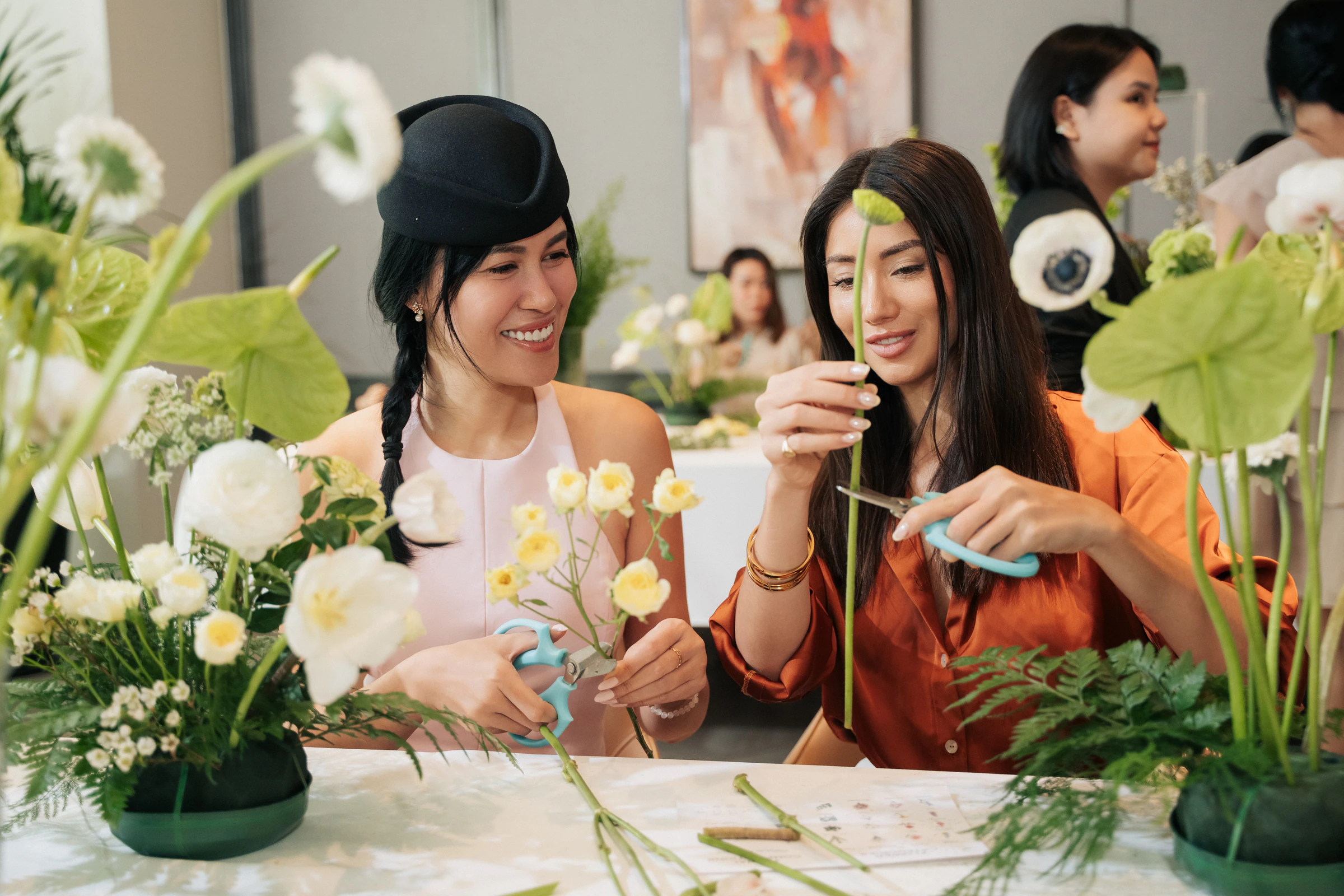 Hoạt động workshop hoa WD Florist Vietnam 2