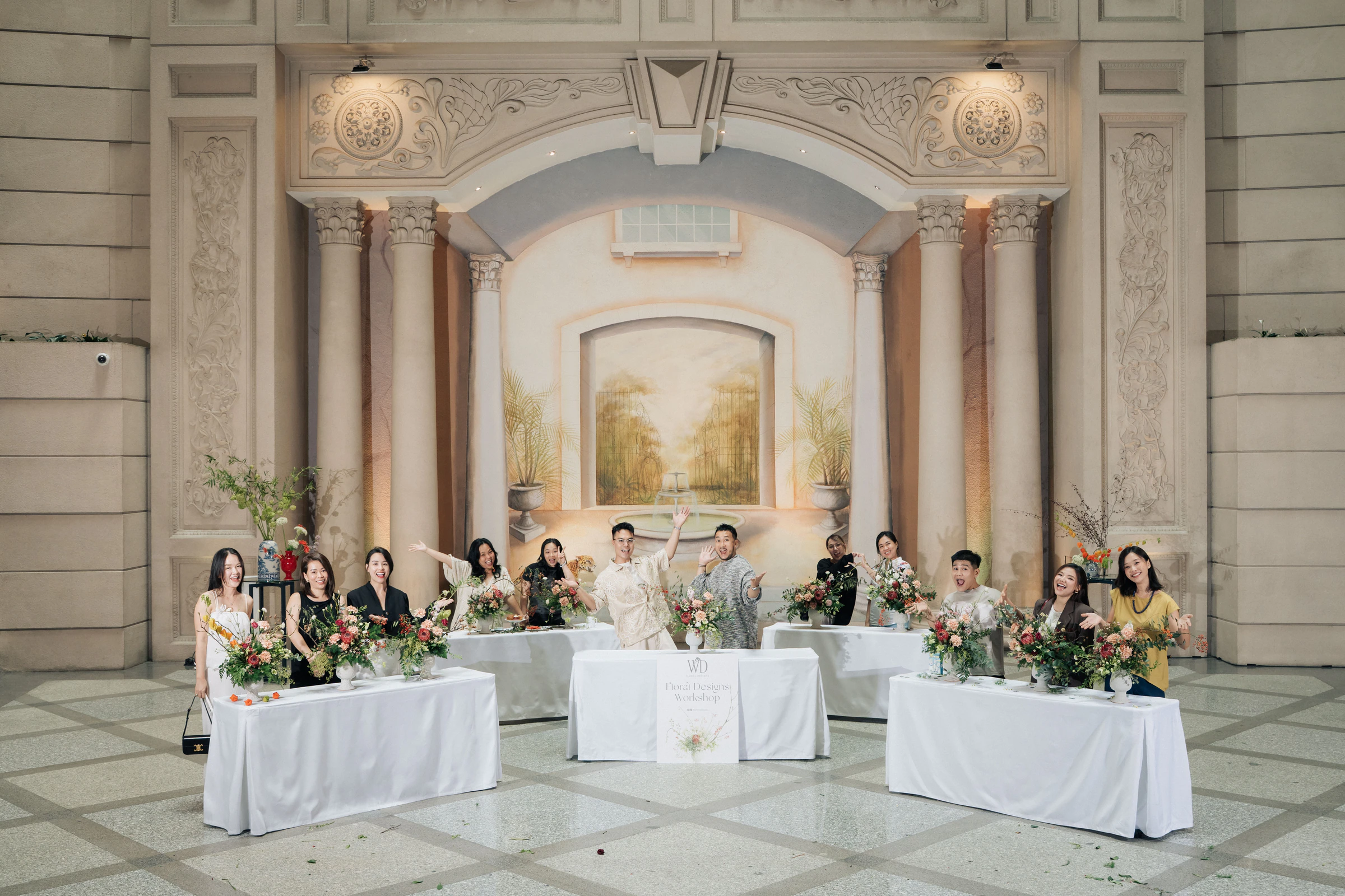Sự kiện và workshop hoa WD Florist Vietnam
